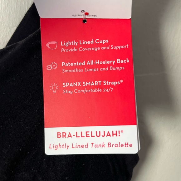 Spanx wireless bra black NWT medium - Picture 8 of 13